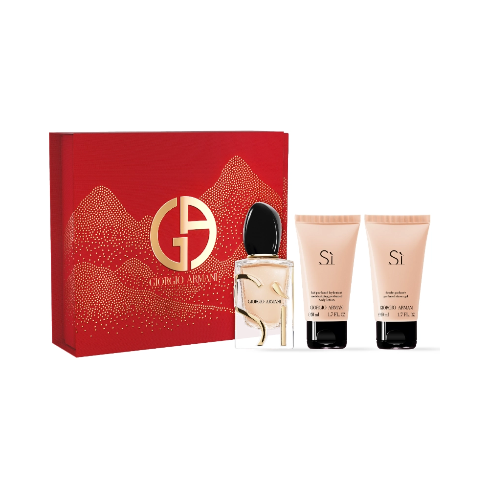 Giorgio Armani Sì EDP Refillable 50ml + Shower Gel 50 ml + Bodylotion 50ml