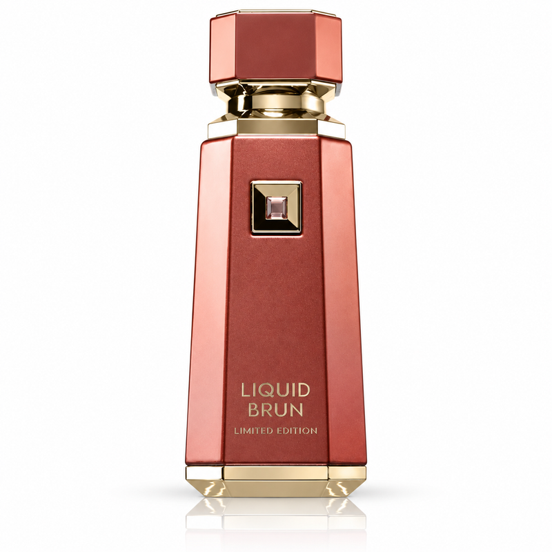 French Avenue Liquid Brun Limited Edition Extrait de Parfum originaalpudel valgel taustal