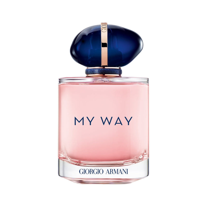 Giorgio Armani My Way Eau de Parfum parfüümipudel valgel taustal