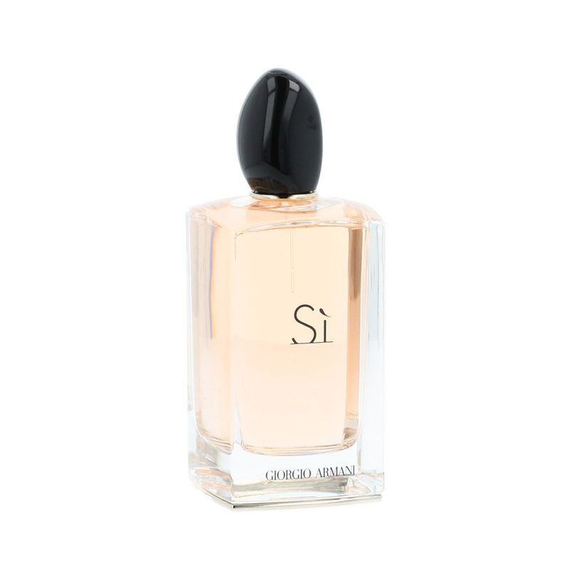 Giorgio Armani Sì Eau de Parfum parfüümipudel valgel taustal