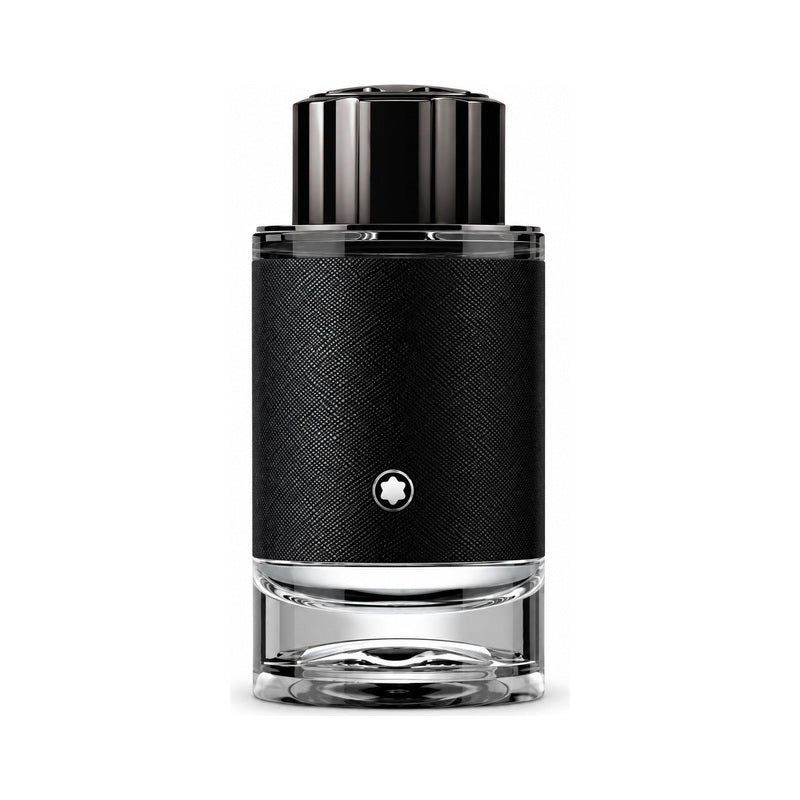 Montblanc Explorer Eau de Parfum parfüümipudel valgel taustal
