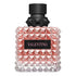 Valentino Donna Born in Roma Eau de Parfum roosa parfüümipudel valgel taustal
