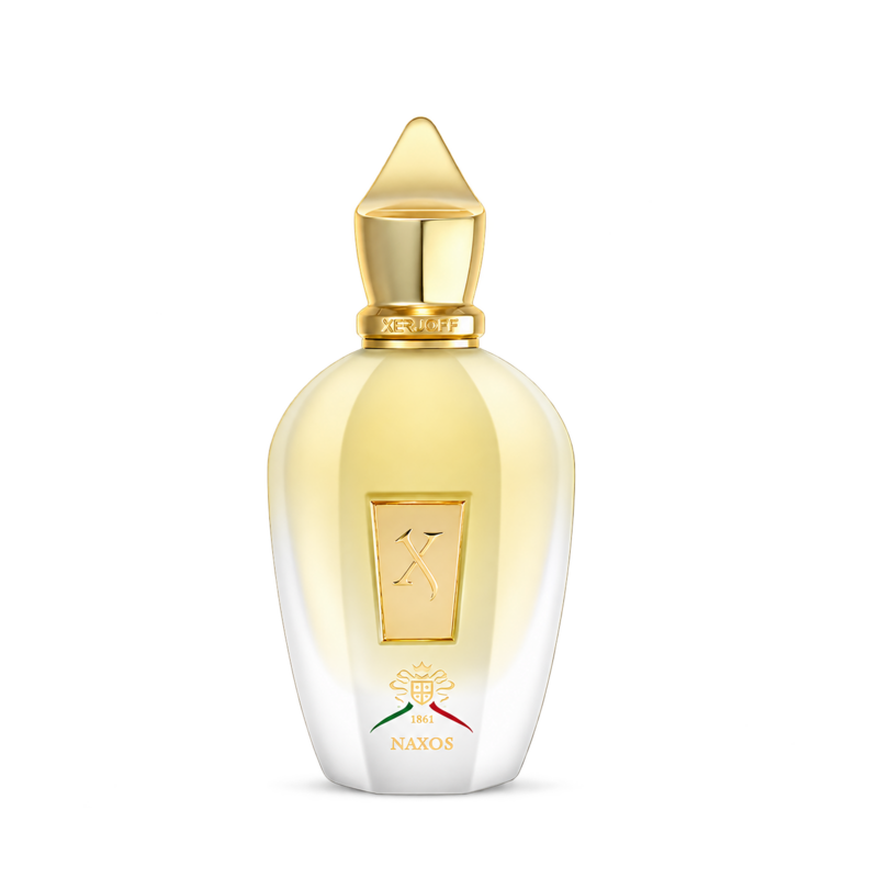 Xerjoff Naxos Eau de Parfum pudel valgel taustal