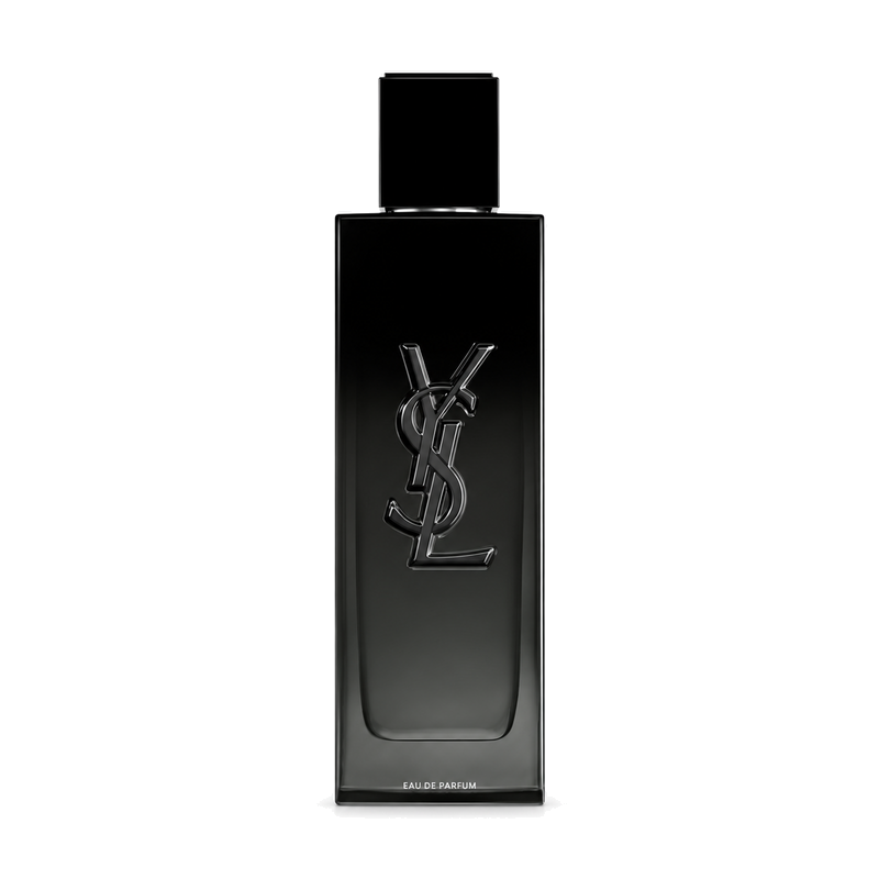 Yves Saint Laurent MYSLF Eau de Parfum parfüümipudel valgel taustal